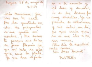 Cartas Platero 1