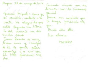 Cartas Platero 3